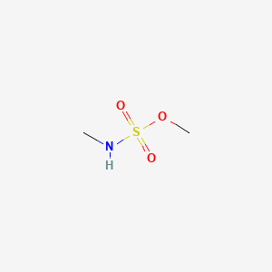 molecular formula C2H7NO3S B1216072 Methyl methylsulfamate CAS No. 26118-69-4