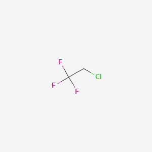 B1216089 2-Chloro-1,1,1-trifluoroethane CAS No. 75-88-7