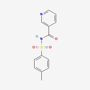 molecular formula C13H12N2O3S B12160894 N-(4-methylphenyl)sulfonylpyridine-3-carboxamide CAS No. 113513-61-4