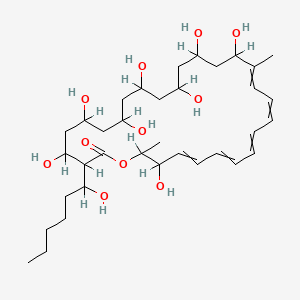 molecular formula C35H58O11 B1216100 Filipin 