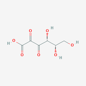 molecular formula C6H8O7 B1216105 2,3-Diketo-L-gulonic acid CAS No. 3445-22-5