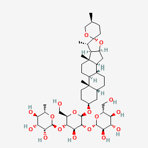 molecular formula C45H74O17 B1216113 Asparanin B CAS No. 84633-34-1