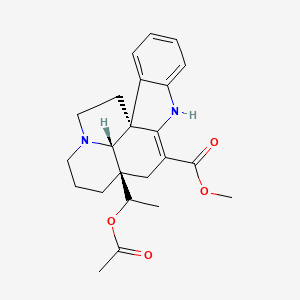 molecular formula C23H28N2O4 B1216118 Echitovenine 