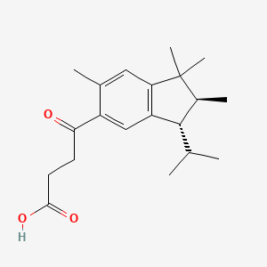 molecular formula C20H28O3 B1216120 Trazeolide 