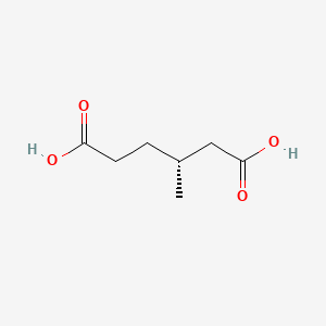 molecular formula C7H12O4 B1216137 3-Methyladipic acid CAS No. 623-82-5