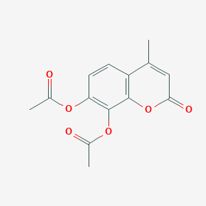 7,8-Diacetoxy-4-methylcoumarin