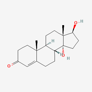 14alpha,17beta-Dihydroxyandrost-4-en-3-one
