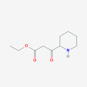 Ethyl 3-oxo-3-(piperidin-2-yl)propanoate