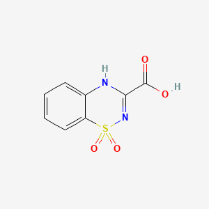 2H-1,2,4-Benzothiadiazine-1,1-dioxide-3-carboxylic acid