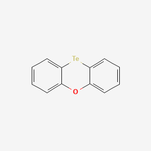 molecular formula C12H8OTe B1216205 Phenoxatellurine CAS No. 262-24-8