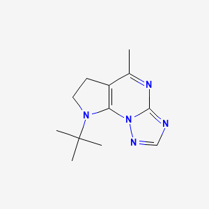 molecular formula C12H17N5 B1216224 Bumepidil CAS No. 62052-97-5