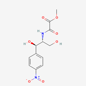 methyl 2-[[(1R,2R)-1,3-dihydroxy-1-(4-nitrophenyl)propan-2-yl]amino]-2-oxoacetate