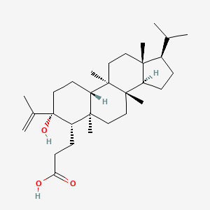 molecular formula C30H50O3 B1216239 Dorstenic acid A 