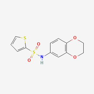N-(2,3-dihydro-1,4-benzodioxin-6-yl)-2-thiophenesulfonamide