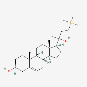 molecular formula C26H46O2Si B1216267 20-OH-Tms CAS No. 88703-32-6