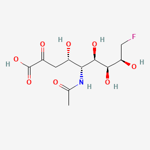 molecular formula C11H18FNO8 B1216271 N-Acetyl-9-deoxy-9-fluoroneuraminic acid CAS No. 85819-28-9