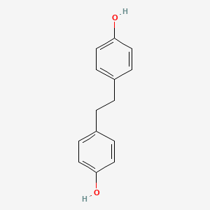 molecular formula C14H14O2 B1216279 4,4'-Dihydroxybibenzyl CAS No. 6052-84-2