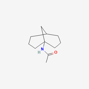 molecular formula C11H19NO B12162793 Acetamide, N-bicyclo[3.3.1]non-1-yl- CAS No. 58940-86-6