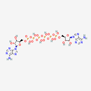 molecular formula C20H30N10O25P6 B1216283 Diadenosine hexaphosphate CAS No. 56983-23-4