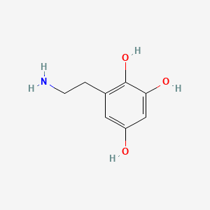 B1216292 2,3,5-Trihydroxyphenethylamine CAS No. 41241-46-7