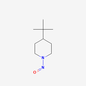 molecular formula C9H18N2O B1216326 4-tert-Butylnitrosopiperidine CAS No. 46061-25-0