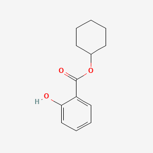 molecular formula C13H16O3 B1216340 Cyclohexyl 2-hydroxybenzoate CAS No. 25485-88-5