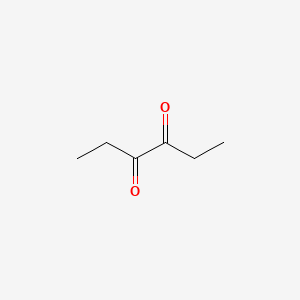molecular formula C6H10O2 B1216349 3,4-己二酮 CAS No. 4437-51-8