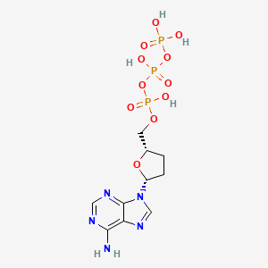 molecular formula C10H16N5O11P3 B1216352 ddATP CAS No. 24027-80-3