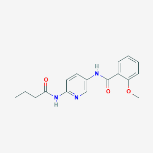 N-(6-Butyrylamino-pyridin-3-yl)-2-methoxy-benzamide