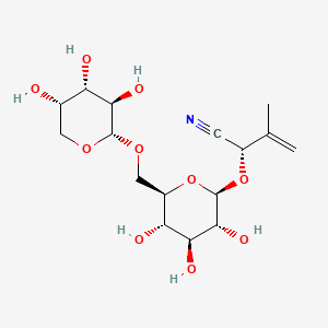molecular formula C16H25NO10 B1216362 Proacaciberin 