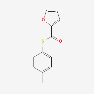 molecular formula C12H10O2S B12163724 S-(4-methylphenyl) furan-2-carbothioate 