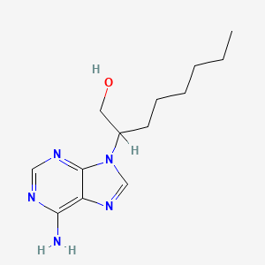 9-(1-Hydroxy-2-octyl)adenine