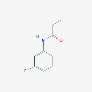 molecular formula C9H10FNO B12163808 N-(3-fluorophenyl)propanamide CAS No. 132118-39-9