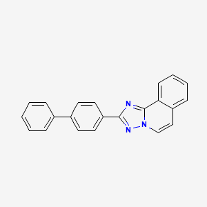 2-(1,1'-Biphenyl-4-yl)-1,2,4-triazole(5,1-a)isoquinoline