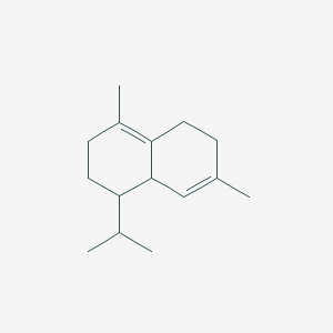 molecular formula C15H24 B1216409 Cadina-1(10),4-diene CAS No. 16729-01-4