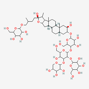 molecular formula C56H94O29 B1216415 Purpureagitosid 