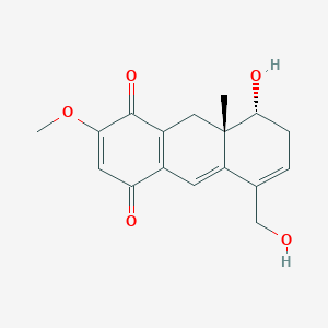 molecular formula C17H18O5 B1216416 Oncocalyxone A 
