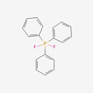 molecular formula C18H15F2P B1216434 Difluorotriphenylphosphorane CAS No. 845-64-7