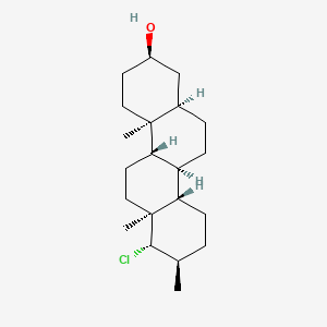 molecular formula C21H35ClO B1216446 17-Mchao CAS No. 76571-91-0