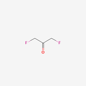 molecular formula C3H4F2O B1216470 1,3-二氟丙酮 CAS No. 453-14-5