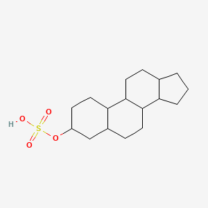 molecular formula C17H28O4S B1216476 Steryl sulfate 