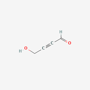 molecular formula C4H4O2 B1216477 4-Hydroxybut-2-ynal 