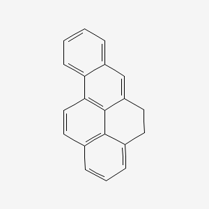molecular formula C20H14 B1216501 4,5-Dihydrobenzo[a]pyrene CAS No. 57652-66-1
