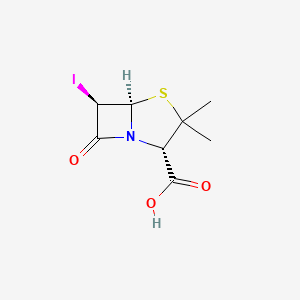 molecular formula C8H10INO3S B1216507 6-Iodopenicillanic acid CAS No. 74772-32-0