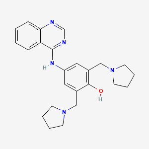 molecular formula C24H29N5O B1216510 长罗林 CAS No. 72063-47-9