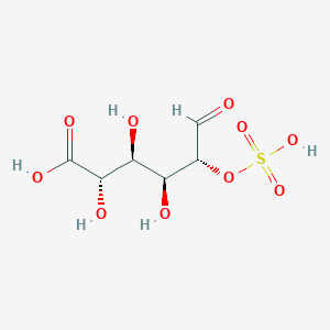 molecular formula C6H10O10S B1216520 Glucuronate 2-sulfate CAS No. 98517-62-5