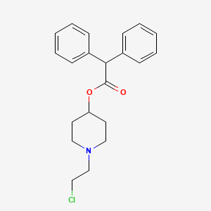N-(2-Chloroethyl)-4-piperidinyl diphenylacetate