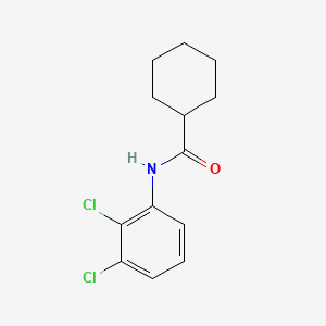 molecular formula C13H15Cl2NO B1216574 N-(2,3-dichlorophenyl)cyclohexanecarboxamide CAS No. 200709-97-3