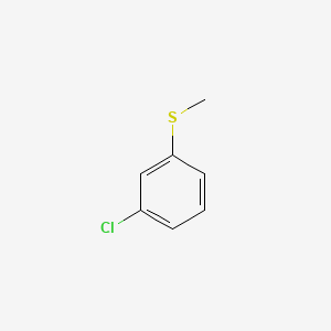 molecular formula C7H7ClS B1216582 3-Chlorothioanisole CAS No. 4867-37-2