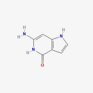 molecular formula C7H7N3O B1216586 3,7-Dideazaguanine CAS No. 75938-36-2